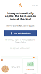 Mobile Screenshot of joinhoney.com